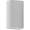 Image de PRIOS Applique Exterieur Irfan à intensité variable (Moderne) en Blanc (à 2 lampes, GU10) Murale Luminaire Lampe Jardin Eclairage