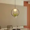 Image de Lindby Orna suspension à 1 lampe ampoule fleur