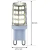 Image de Ampoule à broche LED Lindby, G9 3 W, claire, 4 000 K, 350 lm
