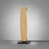 Image de Quitani lampe de table LED Persida, hauteur 50 cm, chêne, 2.700 K