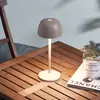 Image de Lampe de table LED rechargeable Lindby Arietty, beige, à intensité variable,