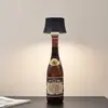 Image de Lampe de table rechargeable LED Lindby Linor, noir, USB, variateur tactile