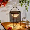 Image de Lindby luminaire de terrasse LED solaire Achilleas, RGBW, noir