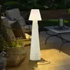 Image de Lucande, luminaire de terrasse Gauri, blanc, hauteur 107 cm, IP65