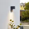 Image de Lindby Applique d'extérieur Gelso, aluminium, 15 cm, GU10, capteur