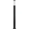 Image de Lindby Luminaire extérieur Statius (Moderne) en Noir Métal (1 lampe,à E27), Borne lumineuse luminaire pour socle