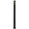 Image de Lindby Luminaire extérieur Statius (Moderne) en Noir Métal (1 lampe,à E27), Borne lumineuse luminaire pour socle