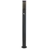 Image de Lindby Luminaire extérieur Statius (Moderne) en Noir Métal (1 lampe,à E27), Borne lumineuse luminaire pour socle