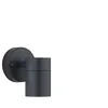 Image de Lindby Applique extérieure Inaye à intensité variable (Moderne) en Noir Aluminium (1 lampe,à GU10), pour mur extérieur/façade de maison terrasse und balcon