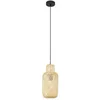 Image de Lindby Suspension Venora à intensité variable (Traditionnel) en Marron e. a. pour Salon & Salle manger (1 lampe,à E27), Luminaire Lampe Plafond Plafonnier Suspendue