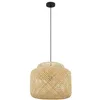 Image de Lindby Suspension Venora à intensité variable (Traditionnel) en Marron e. a. pour Salon & Salle manger (1 lampe,à E27), Luminaire Lampe Plafond Plafonnier Suspendue
