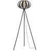 Image de Lindby Lampadaire Tamira (Traditionnel) en Noir Métal e. a. pour Salon & Salle à manger (1 lampe,à E27), Sur Pied Lampe a de Sol
