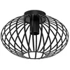 Image de Lindby Plafonnier Maivi à intensité variable (Moderne) en Noir Métal e. a. pour Salon & Salle manger (1 lampe,à E27), Luminaire Lampe Plafond Eclerage Eclairage Interieur