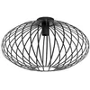 Image de Lindby Plafonnier Maivi à intensité variable (Moderne) en Noir Métal e. a. pour Salon & Salle manger (1 lampe,à E27), Luminaire Lampe Plafond Eclerage Eclairage Interieur