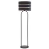 Image de Lindby Lampadaire Tsomo (Scandinave) en Noir Textile e. a. pour Salon & Salle à manger (1 lampe,à E27), Sur Pied Lampe a de Sol