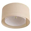 Image de Lindby Plafonnier Soula à intensité variable (Traditionnel) en Beige e. a. pour Salon & Salle manger (1 lampe,à E27), Luminaire Lampe Plafond Eclerage Eclairage