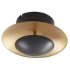 Image de Lindby LED Plafonnier Tiama (Moderne) en Noir Métal e. a. pour Salon & Salle à manger (1 lampe,à), Eclairage Lampe Luminaire Plafond Eclerage Interieur