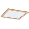 Image de Lucande LED Plafonnier Joren à intensité variable (Traditionnel) en Marron Bois e. a. pour Salon & Salle manger (1 lampe,à), Eclairage Lampe Luminaire Plafond Eclerage