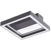 Image de Lucande LED Tjado à intensité variable (Moderne) en Noir Métal e. a. pour Salon & Salle manger (1 lampe,à)