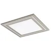 Image de Lucande LED Plafonnier Leicy à intensité variable (Moderne) en Gris Métal e. a. pour Salon & Salle manger (1 lampe,à), Eclairage Lampe Luminaire Plafond Eclerage