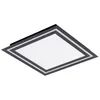 Image de Lucande LED Plafonnier Leicy à intensité variable (Moderne) en Noir Métal e. a. pour Salon & Salle manger (1 lampe,à), Eclairage Lampe Luminaire Plafond Eclerage
