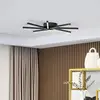 Image de Lucande Plafonnier LED Tjado, Ø 70 cm, noir, métal