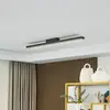 Image de Lucande Smart Plafonnier LED Leicy noir 5,8 cm RVB CCT