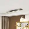 Image de Lucande Smart Plafonnier LED Leicy noir 10 cm RVB CCT