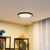Image de Lindby Plafonnier LED Pravin, Ø 40 cm, CCT, noir