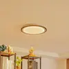 Image de Lindby Smart Plafonnier LED Arvada, RGBIC, hauteur 7 cm, Tuya