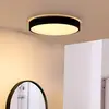 Image de Lindby Plafonnier LED Medon, Ø 38 cm, noir, IP44, métal