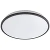 Image de Lindby LED Plafonnier Glane (Moderne) en Noir Métal e. a. pour Salle de bain (1 lampe,à), Eclairage Lampe Luminaire Plafond Eclerage Interieur