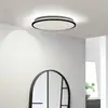 Image de Lindby Plafonnier LED Glane, Ø 38 cm, noir/blanc, IP44