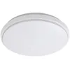 Image de Lindby LED Plafonnier Glamo (Moderne) en Argent Métal e. a. pour Salle de bain (1 lampe,à), Eclairage Lampe Luminaire Plafond Eclerage Interieur