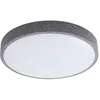Image de Lindby LED Elmor à intensité variable (Moderne) en Gris Métal e. a. pour Salon & Salle manger (1 lampe,à)