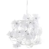Image de Lindby Guirlande lumineuse LED « Titciana » en blanc en matériau synthétique pour salon/salle à manger (30 lamas, ampoules incluses) - Intérieur