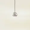 Image de Lucande Suspension LED Varineth, couleur nickel, aluminium, Ø 11 cm