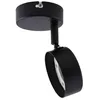 Image de Lindby Spot Jyla à intensité variable (Moderne) en Noir Métal e. a. pour Bureau (1 lampe,à GX53), Lampe encastrable plafonnier applique