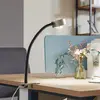 Image de Lampe à pince Lindby Jyla, nickel mat, GX53, bras flexible