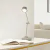 Image de lampe à poser Lindby Jyla, 36 cm, blanc mat, GX53, flexible