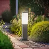 Image de Lindby, luminaire pour socle Honula, 45 cm, gris foncé, IP44, E27