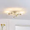 Image de Lindby plafonnier Aloria, 6 lampes, or, métal, E27