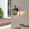 Image de Appliques murales Lindby Purnima en forme de lanterne