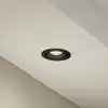 Image de Arcchio Harcos downlight LED, noir, Ø 11 cm, 4.000K