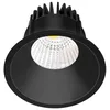Image de Arcchio LED Spot encastrable haute tension Niria à intensité variable (Moderne) en Noir Aluminium e. a. pour Salon & Salle manger (1 lampe,à), Projecteur lampe plafonnier applique