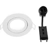 Image de Arcchio Spot encastrable Zyron à intensité variable (Moderne) en Blanc Aluminium e. a. pour Salon & Salle manger (1 lampe,à GU10), HT lampe