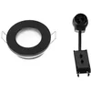 Image de Arcchio Spot encastrable Sylvi à intensité variable (Moderne) en Noir Aluminium e. a. pour Salon & Salle manger (1 lampe,à GU10), HT lampe