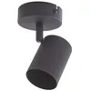 Image de Lindby Spot Jorell à intensité variable en Noir Métal e. a. pour Bureau (1 lampe,à GU10), Lampe encastrable, plafonnier, applique