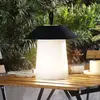 Image de Lindby lampe de table LED rechargeable Kalina, noir/blanc, IP44