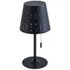 Image de Lindby LED Lampe Solaire Hilario à intensité variable en Noir Métal (1 lampe,à), Eclairage Exterieur Jardin